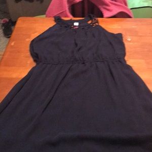 No boundaries navy blue dress